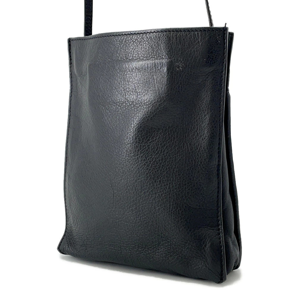 Balenciaga Metallic Black Bag Shoulder Way Milky